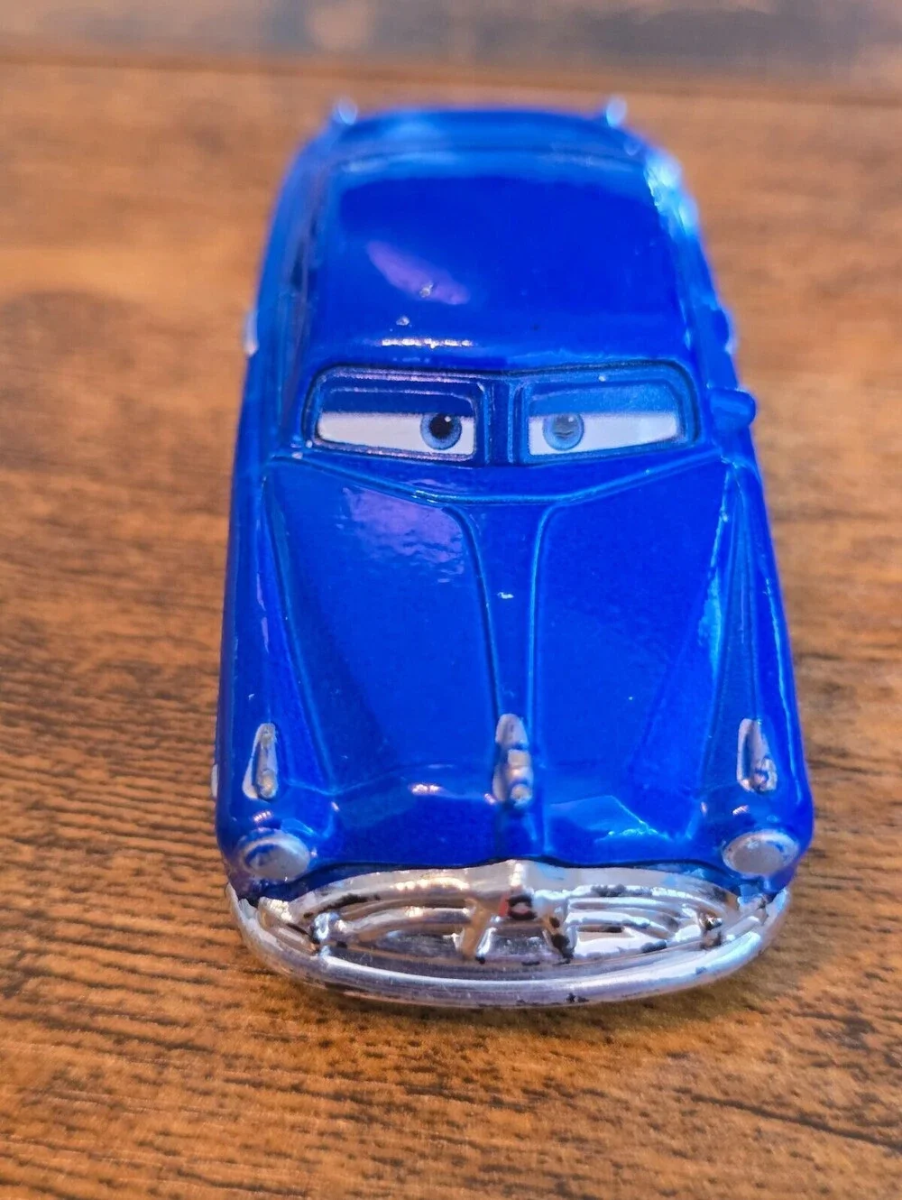 World of Cars Die Cast Doc Hudson Hornet Blue 1:55 Scale
